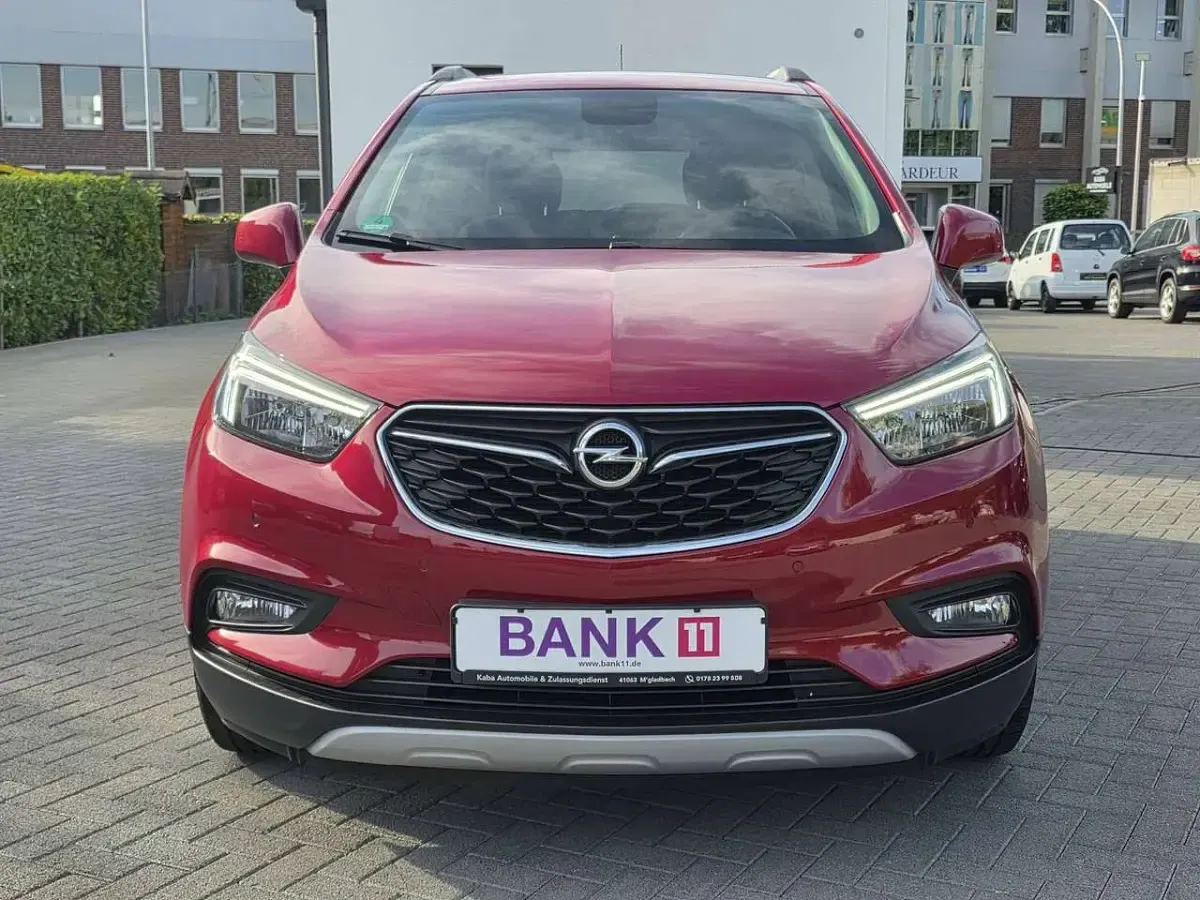 Gebraucht Opel Mokka X S 116 PS (85 kW) 2018 Orientrot/velvet red met SUV