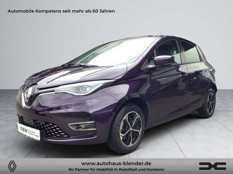 Blueberryviolett metallic Gebraucht 2021 Renault Zoe Intens Kleinwagen | 14.690 € (Fairer Preis) - Bild 1/4