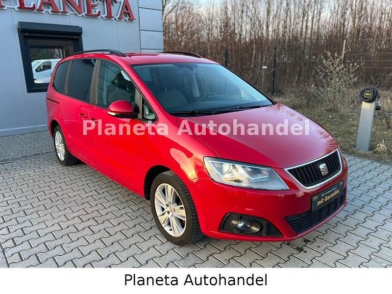 Gebraucht Seat Alhambra Style 140 PS (102 kW) 2014 "salsa" rot Van / Kleinbus