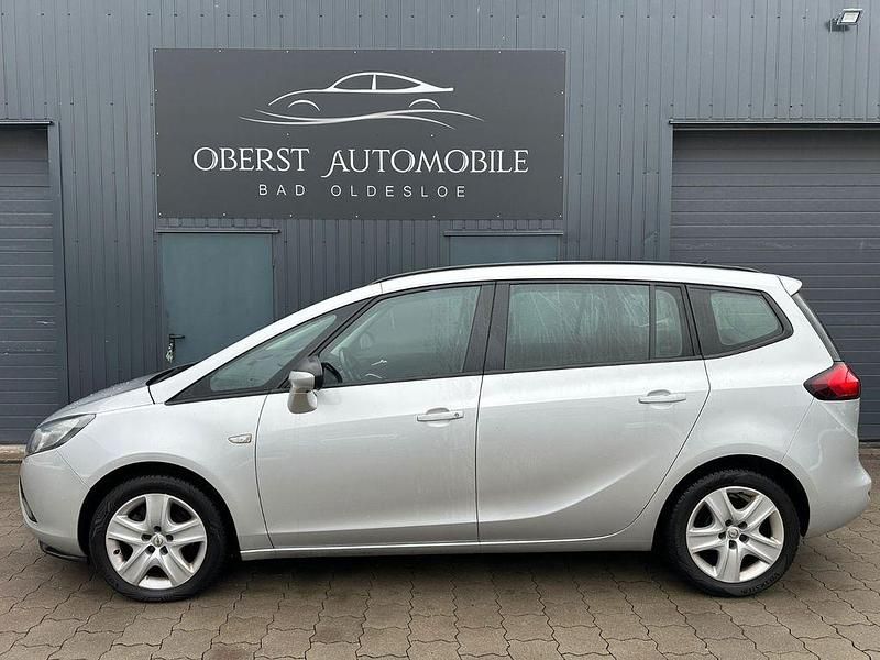 Gebraucht Opel Zafira Tourer Edition 140 PS (102 kW) 2014 Silber Van / Kleinbus