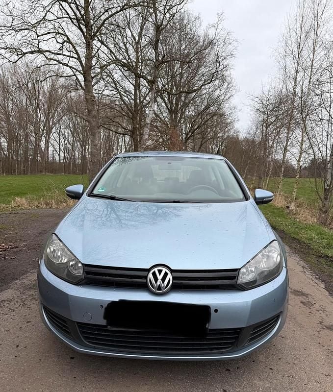 Gebraucht VW Golf VI 80 PS (58 kW) 2009 Blau Kleinwagen
