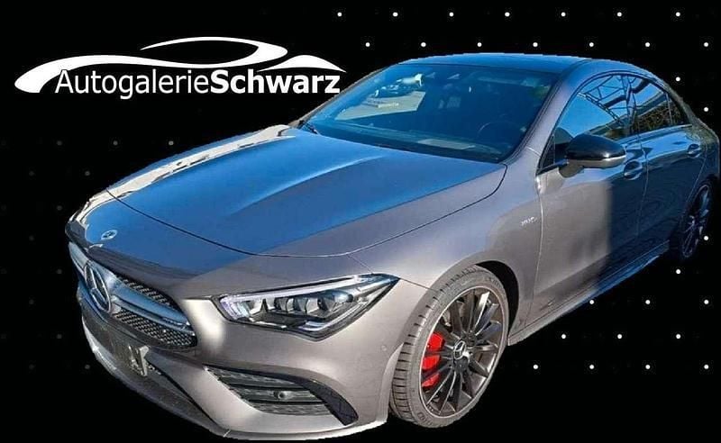 Grau Gebraucht 2023 Mercedes CLA35 AMG AMG Coupé | 47.750 € (Fairer Preis) - Bild 1/3