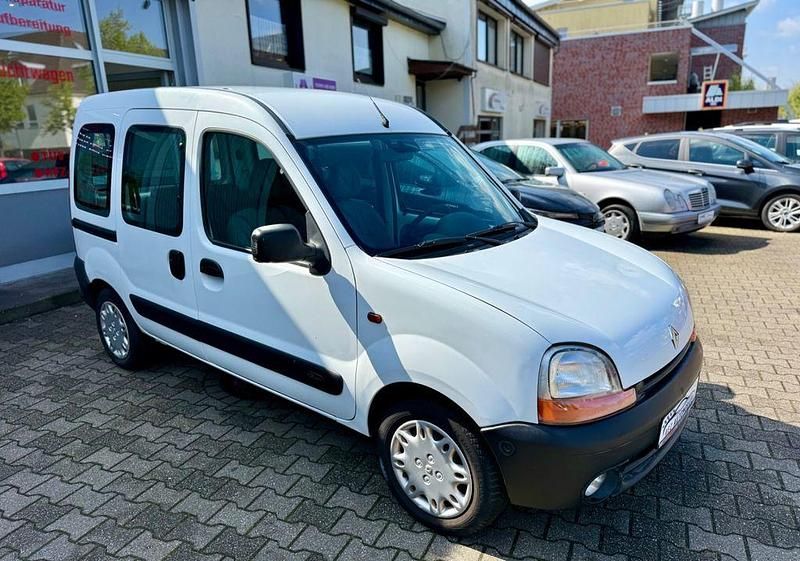 Gebraucht Renault Kangoo Authentique 75 PS (55 kW) 2002 Weiß Van / Kleinbus