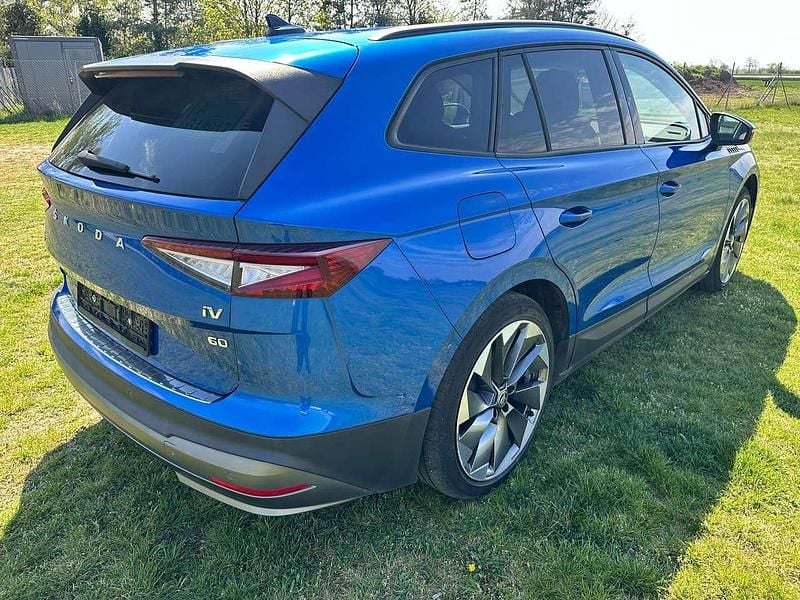 Gebraucht Skoda Enyaq iV 131 kW (179 PS) 2021 Blau SUV
