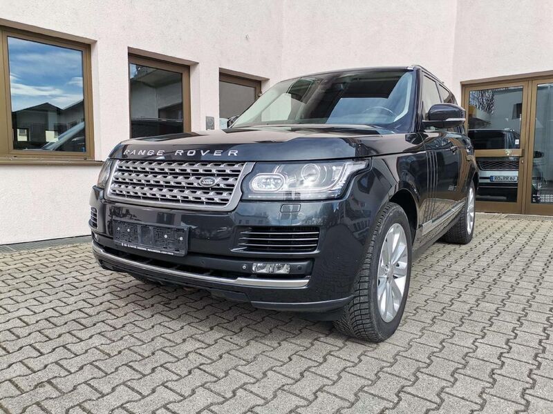 Causeway grey met. Gebraucht 2014 Land Rover Range Rover Vogue SUV | 49.900 € - Bild 1/4