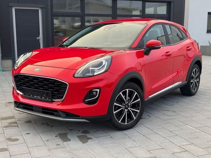 Rot Gebraucht 2020 Ford Puma Titanium SUV | 15.990 € (Superpreis) - Bild 1/4