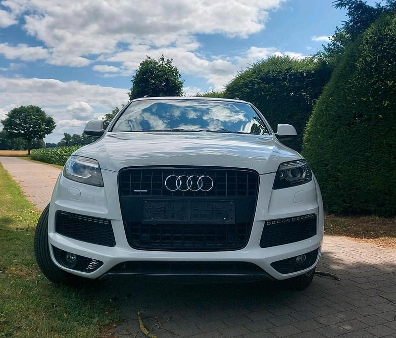Weiß Gebraucht 2012 Audi Q7 S-Line SUV | 14.900 € (Superpreis) - Bild 1/4