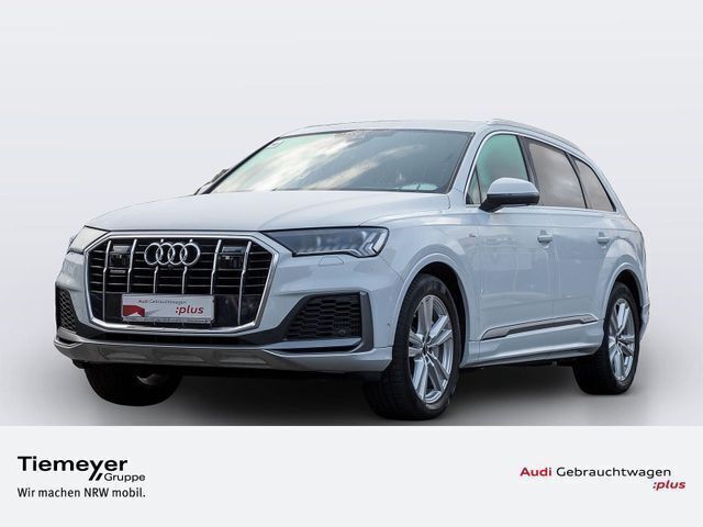 Weiß Gebraucht 2020 Audi Q7 S-Line SUV | 52.820 € (Etwas zu teuer) - Bild 1/1