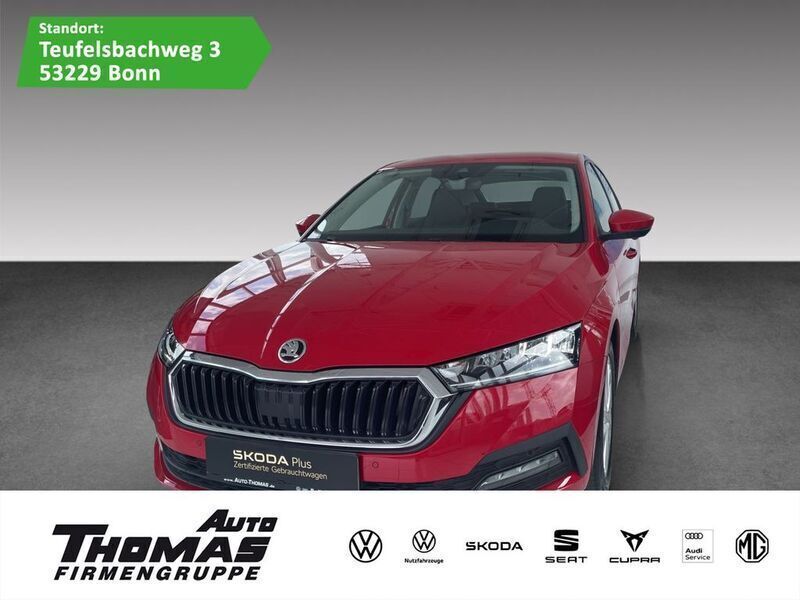 Velvetrot metallic Gebraucht 2021 Skoda Octavia Ambition Limousine | 18.880 € (Superpreis) - Bild 1/3