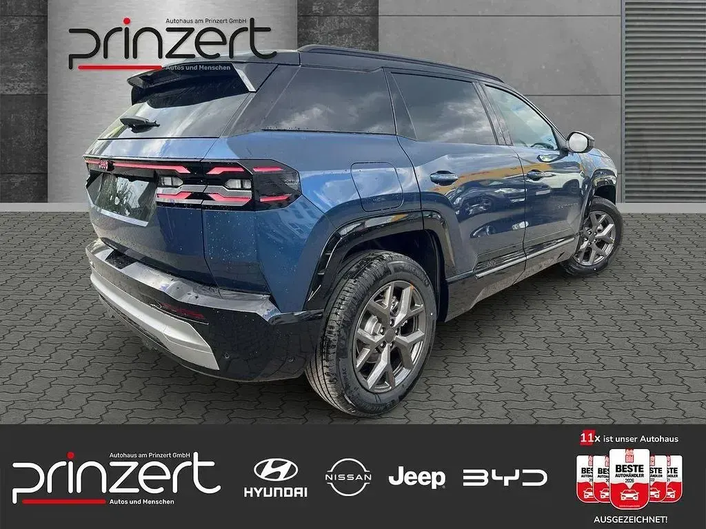Neu Jeep Compass 145 PS (106 kW) 2026 Pacific blue mit dach schwarz SUV