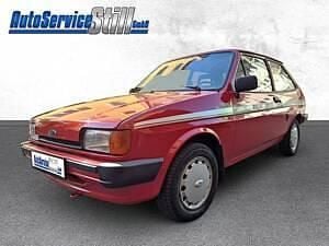 Rot Gebraucht 1987 Ford Fiesta Limousine | 6.000 € - Bild 1/4