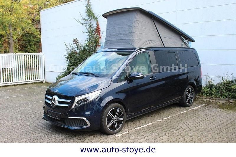 Blau Gebraucht 2020 Mercedes V250 Marco Polo Van / Kleinbus | 50.999 € (Guter Preis) - Bild 1/4