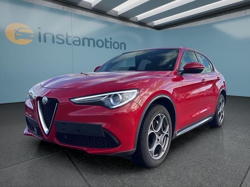 Rot Gebraucht 2022 Alfa Romeo Stelvio SUV | 34.199 € (Superpreis) - Bild 1/4