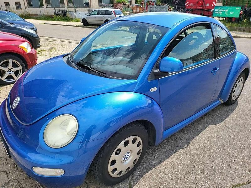Gebraucht VW New Beetle Highline 116 PS (85 kW) 2000 Blau Kleinwagen