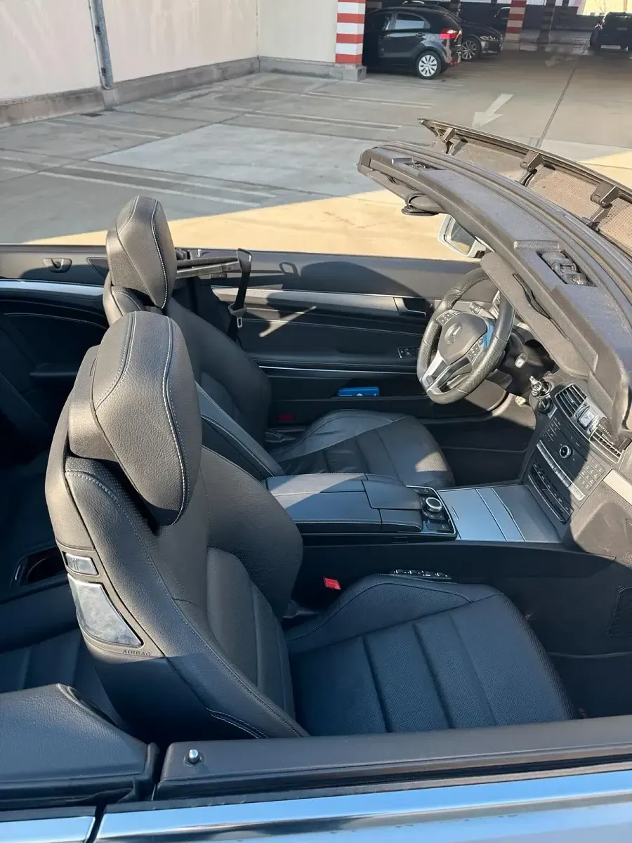 Gebraucht Mercedes E220 Sportline 170 PS (125 kW) 2017 Silber Cabrio