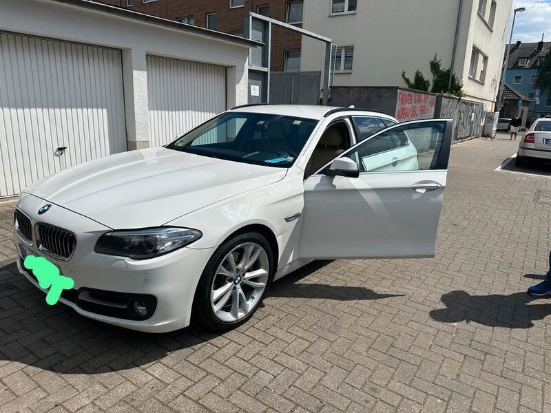 Weiß Gebraucht 2016 BMW 520 Kombi | 17.300 € (Fairer Preis) - Bild 1/4