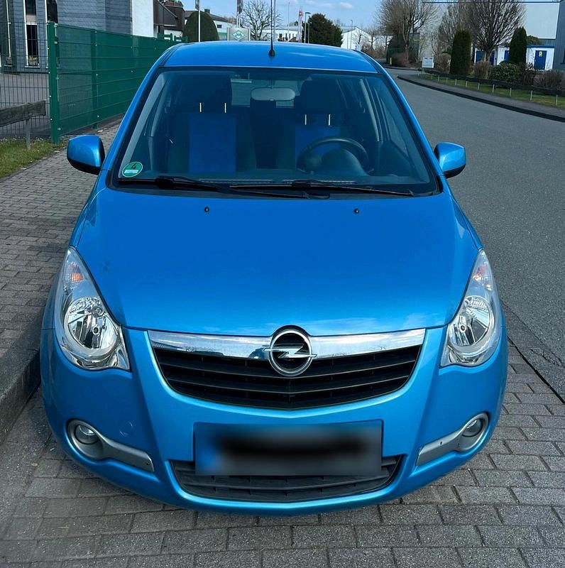 Gebraucht Opel Agila 86 PS (63 kW) 2010 Blau Kleinwagen