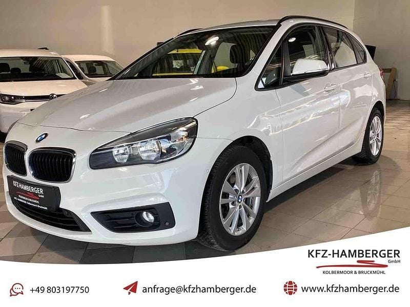 Gebraucht BMW 216 Active Tourer Advantage 116 PS (85 kW) 2017 Weiß Van / Kleinbus