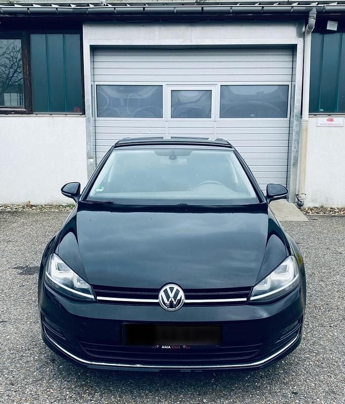 Schwarz Gebraucht 2013 VW Golf VII Limousine | 9.250 € (Fairer Preis) - Bild 1/4