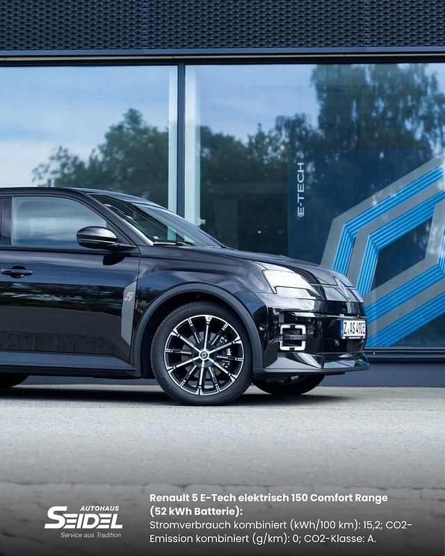 Gebraucht Renault 5 E-Tech Komfort 110 kW (150 PS) 2025 Schwarz Limousine
