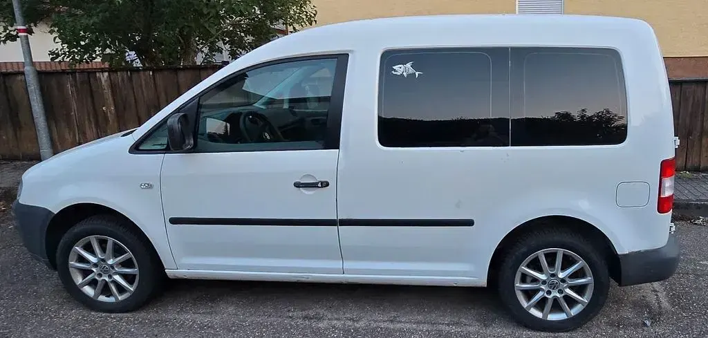 Gebraucht VW Caddy Life 80 PS (58 kW) 2004 Weiß Van / Kleinbus