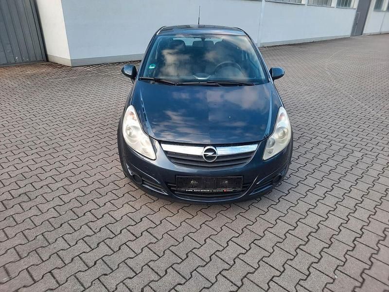 Blau Gebraucht 2007 Opel Corsa Edition Limousine | 1.790 € (Guter Preis) - Bild 1/4