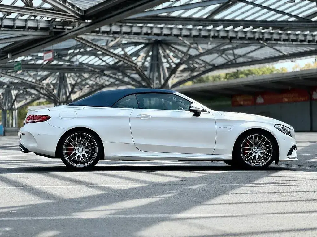 Gebraucht Mercedes C63S AMG AMG 510 PS (375 kW) 2017 Weiß Cabrio