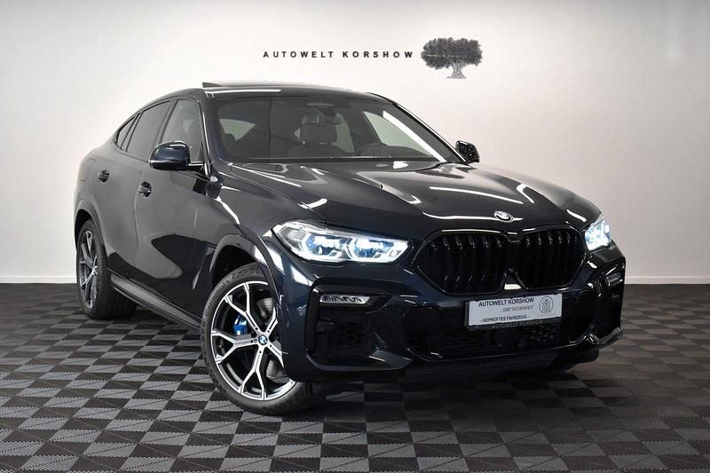 Schwarz Gebraucht 2021 BMW X6 M50 Performance SUV | 64.000 € (Fairer Preis) - Bild 1/3