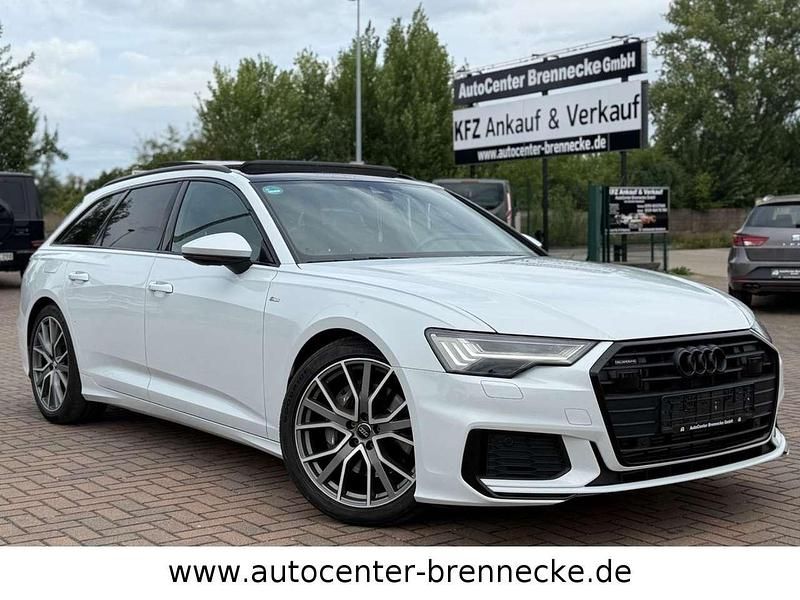 Weiß Gebraucht 2020 Audi A6 S-Line Kombi | 30.950 € (Fairer Preis) - Bild 1/4