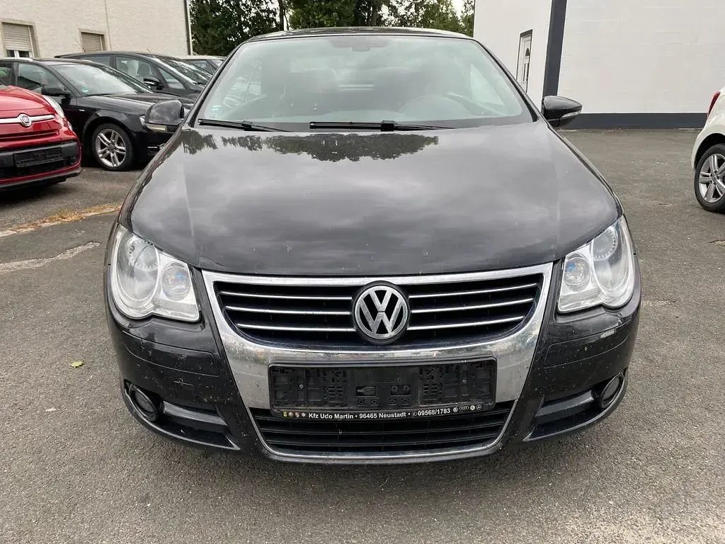 Gebraucht VW Eos 140 PS (102 kW) 2010 Schwarz Cabrio