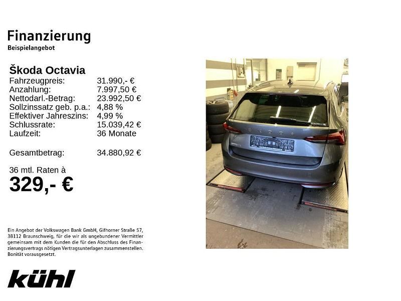 Gebraucht Skoda Octavia Selection 150 PS (110 kW) 2024 Graphitegrau metallic Kombi