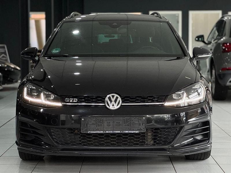 Gebraucht VW Golf VII GTD 184 PS (135 kW) 2019 Schwarz Kombi