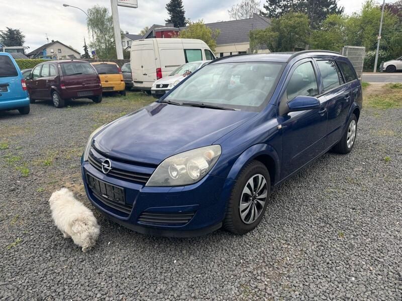 Blau Gebraucht 2005 Opel Astra Edition Kombi | 999 € (Fairer Preis) - Bild 1/4