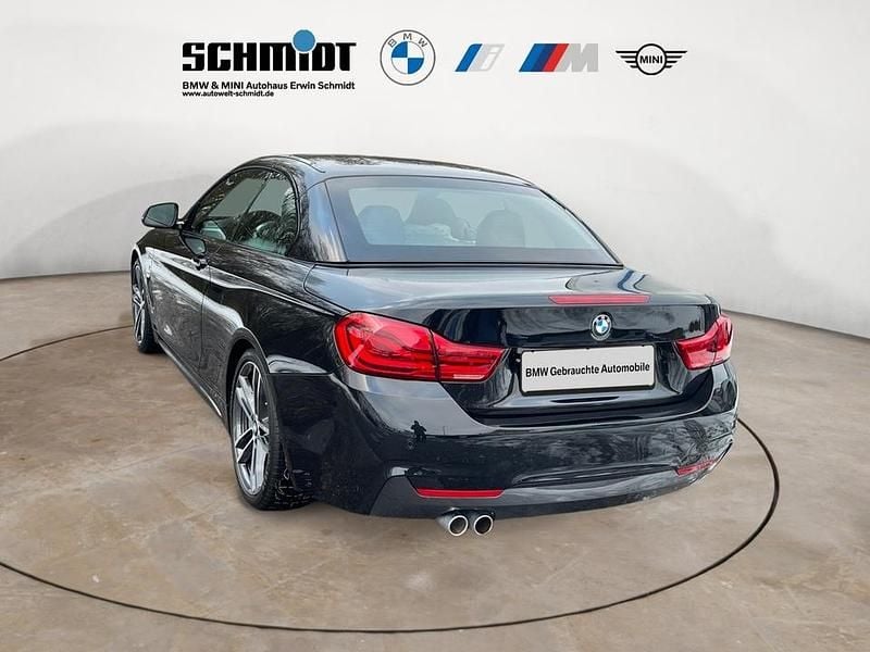 Gebraucht BMW 420 M Sport 184 PS (135 kW) 2019 (schwarz)  black sapphire Cabrio