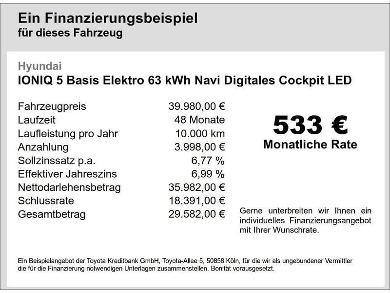Neu Hyundai Ioniq Basis 125 kW (170 PS) 2025 Grau Kleinwagen