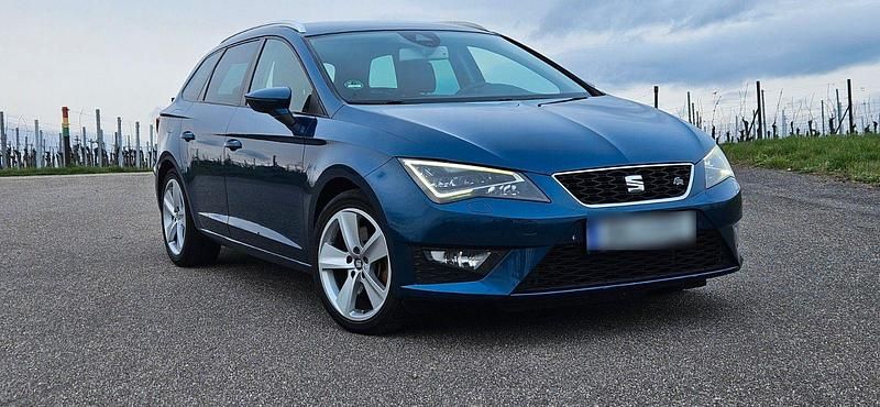 Gebraucht Seat Leon FR 184 PS (135 kW) 2014 Blau Kombi