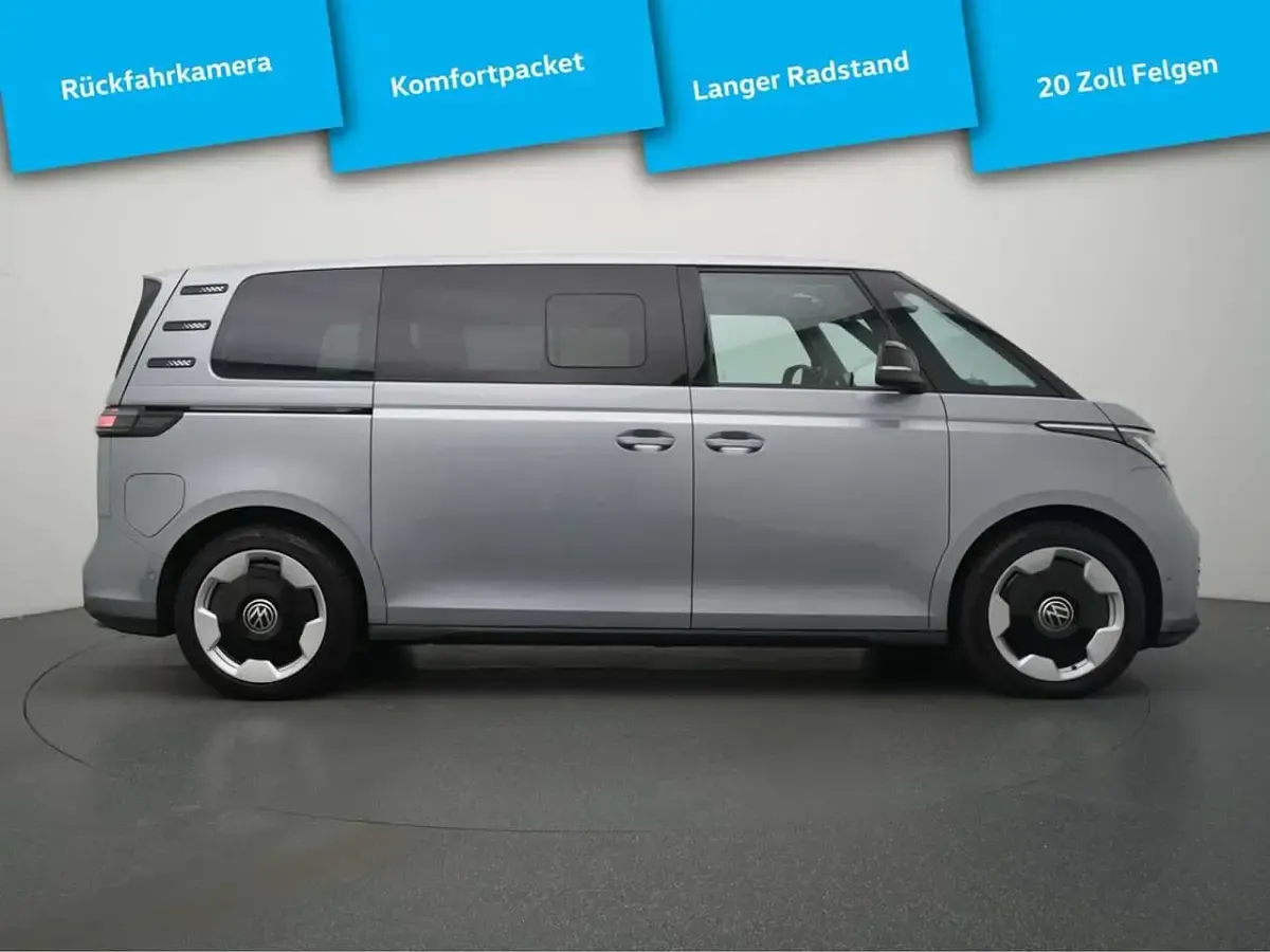 Neu VW ID. Buzz Pro 210 kW (286 PS) 2025 Silber Van / Kleinbus