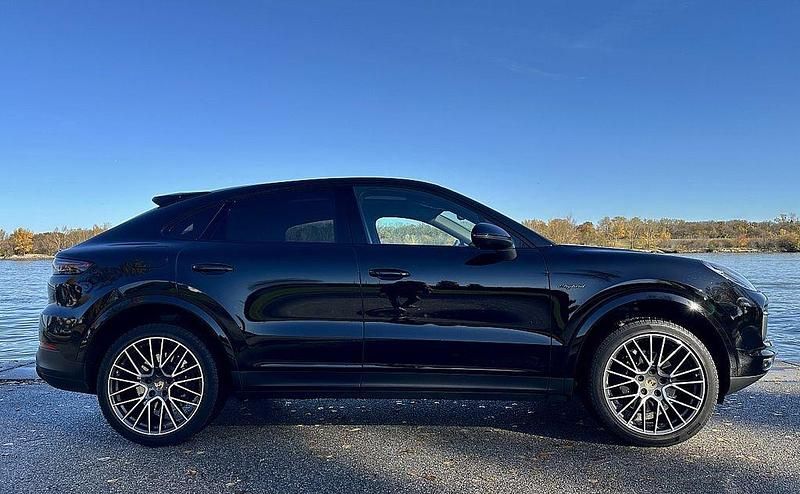 Gebraucht Porsche Cayenne E-Hybrid Coupe Platinum Edition 340 PS (250 kW) 2023 Schwarz Coupé