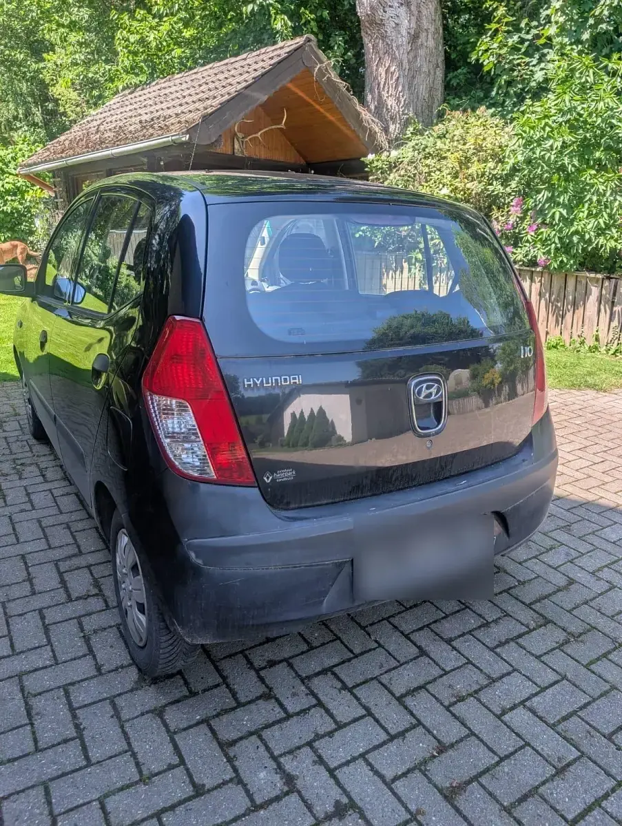 Usata Hyundai i10 65 CV (47 kW) 2008 Nero Utilitaria