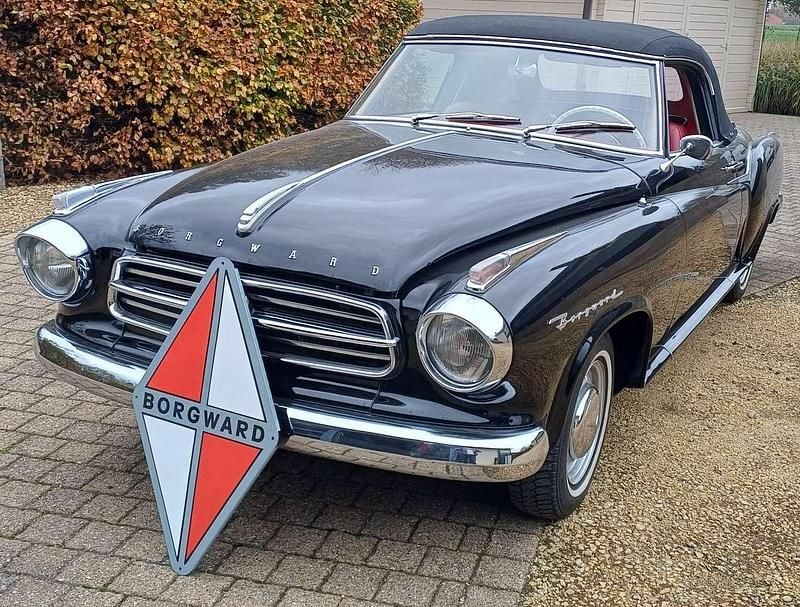 Gebraucht Borgward Isabella 75 PS (55 kW) 1960 Schwarz Cabrio