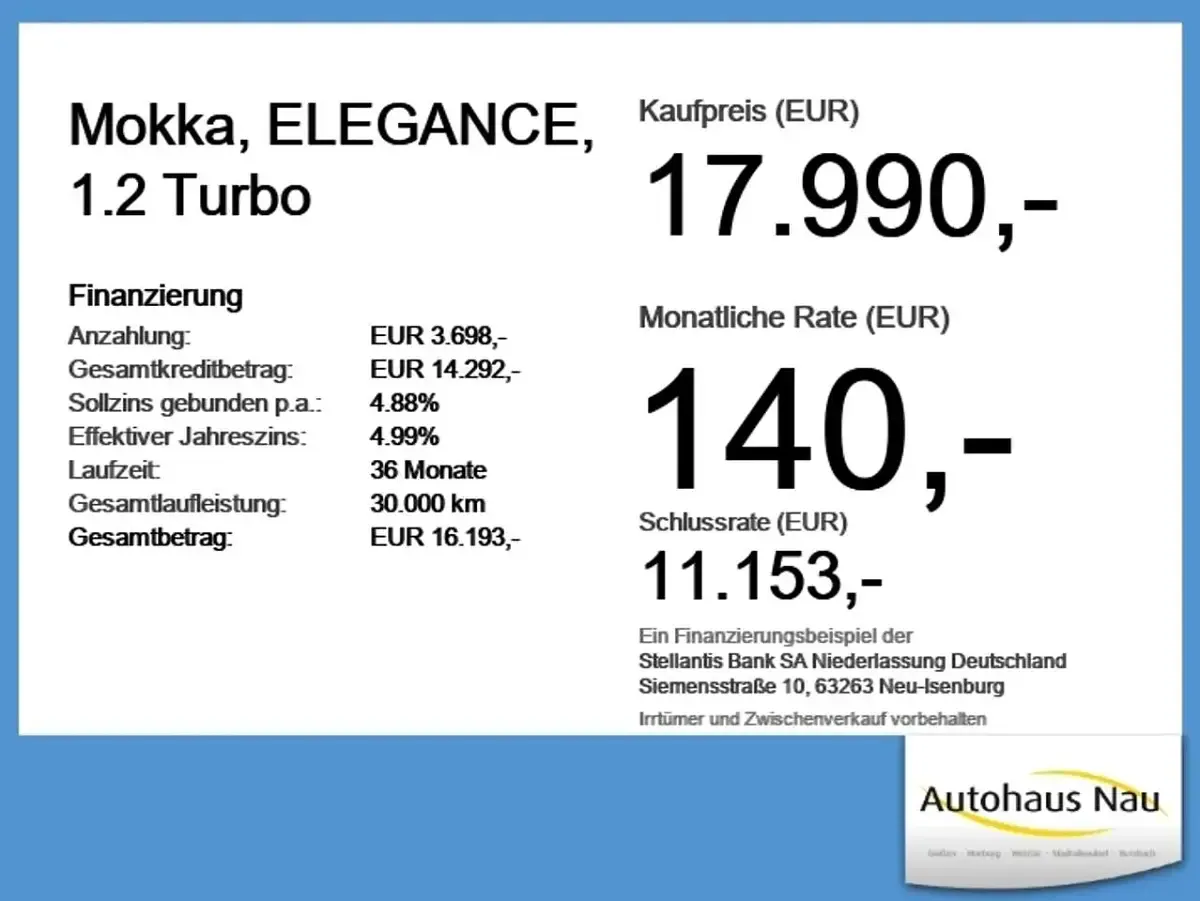 Gebraucht Opel Mokka Elegance 131 PS (96 kW) 2023 Kosmos rot SUV