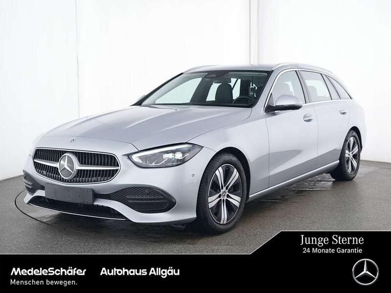 Lack hightechsilber Gebraucht 2024 Mercedes C200 Avantgarde Kombi | 36.270 € (Guter Preis) - Bild 1/4
