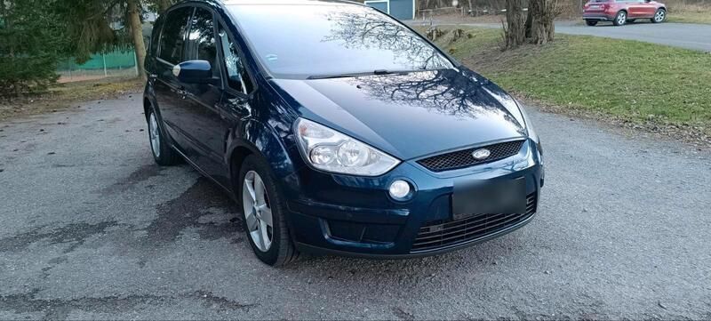 Blau Gebraucht 2008 Ford S-MAX S Van / Kleinbus | 3.599 € (Fairer Preis) - Bild 1/4