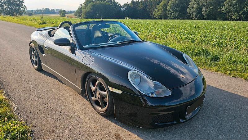 Gebraucht Porsche Boxster 220 PS (161 kW) 2000 Schwarz Cabrio