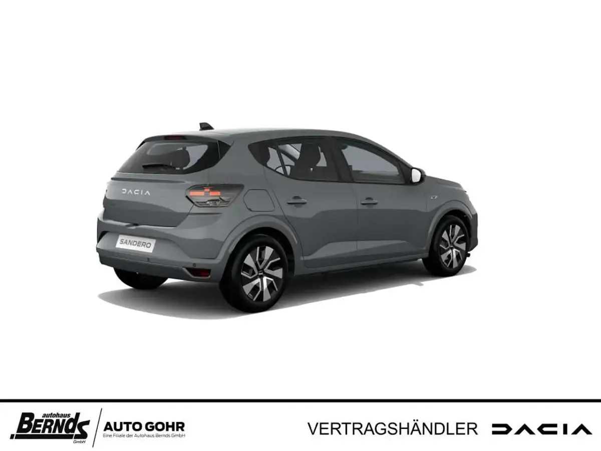 Neu Dacia Sandero Expression 122 PS (89 kW) 2026 Schiefergrau metallic Kleinwagen