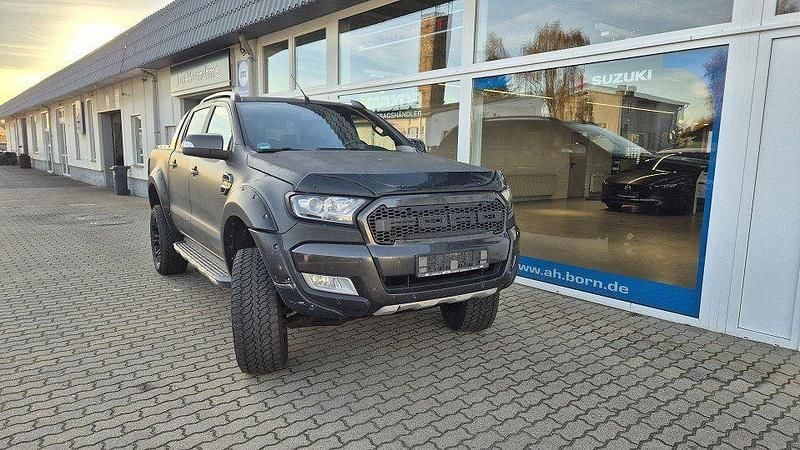Schwarz Gebraucht 2018 Ford Ranger Wildtrack Abholung | 21.990 € - Bild 1/4