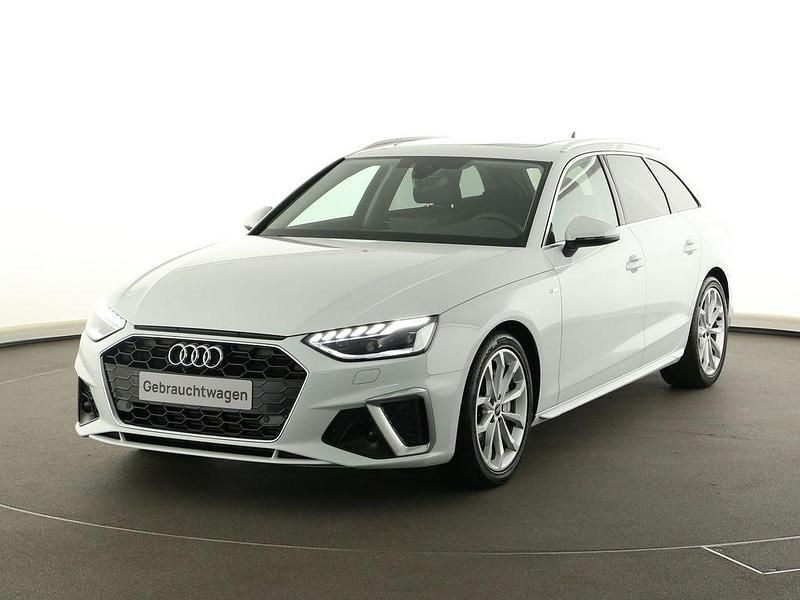 Gebraucht Audi A4 S-Line 204 PS (150 kW) 2022 Gletscherweiß metallic Kombi
