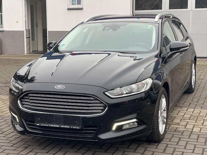 Schwarz Gebraucht 2018 Ford Mondeo Business Edition Kombi | 9.900 € (Superpreis) - Bild 1/4