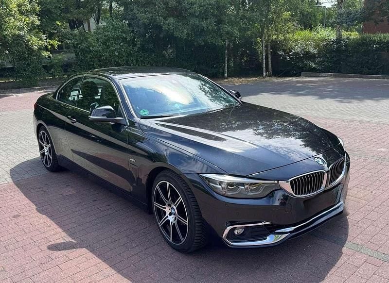 Schwarz Gebraucht 2017 BMW 420 Luxury Line Cabrio | 23.700 € (Fairer Preis) - Bild 1/4