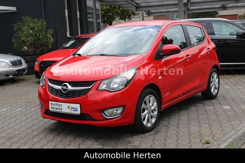 Solar red Gebraucht 2016 Opel Karl Innovation Kleinwagen | 5.990 € (Guter Preis) - Bild 1/4